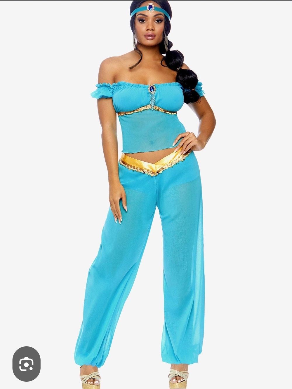 Women's Arabian Beauty Costume -Small